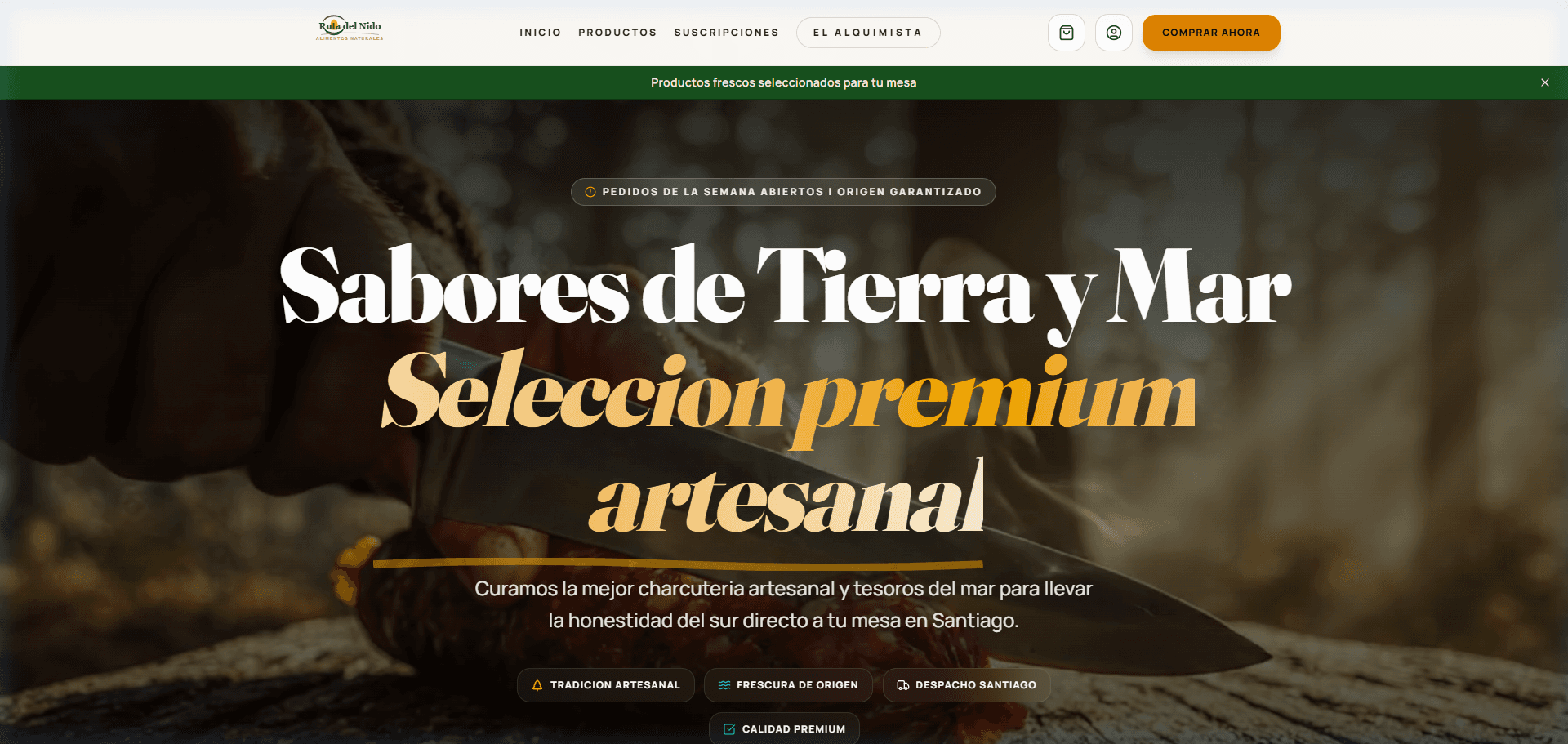 Artefacto visual del proyecto Ruta del Nido